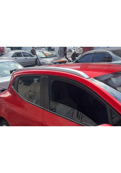 Renault Clio 4 2012-2019 Tavan Çıtası Gümüş Gri