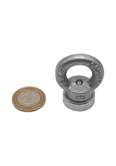 Ø25 Mm Neodyum Pot Mıknatıs - 10-20 Kg Taşıma Gücü