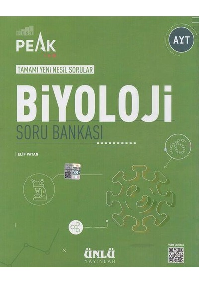 Ayt Biyoloji Soru Bankası Tamamı Yeni Nesil Peak - Ünlü