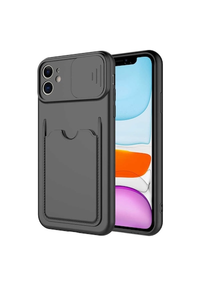 Apple Uyumlu iPhone 11 Kilif ?Zore Kartix Kartlik Bölmeli Kilif 499853788