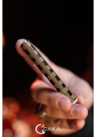 Caka Lighter Lineara Nero Benzinli Çakmak - Ckl-026