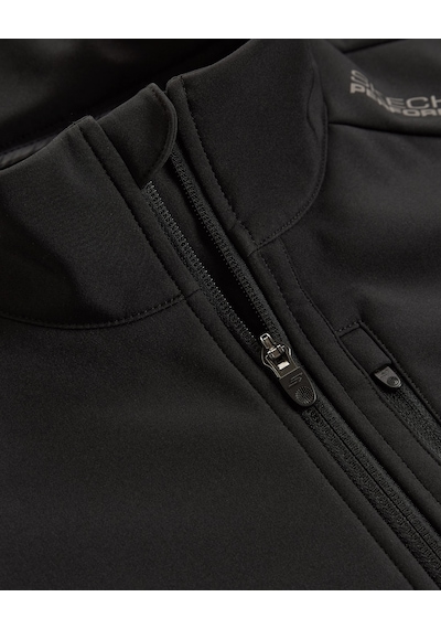 Skechers M Softshell Basıc Jacket Erkek Siyah S2620129-3817
