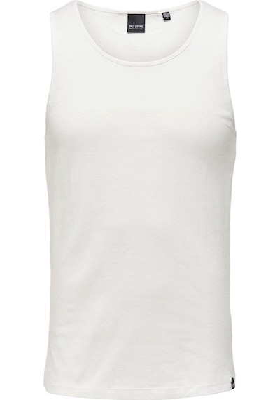 Only & Sons Erkek Slim Atlet Onsgraham Slım Rıb Tank Top 22022666 001