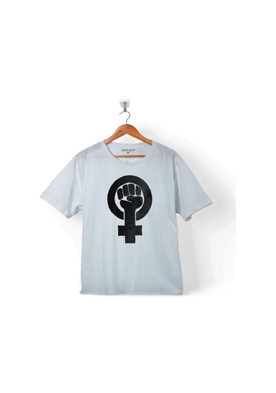 Özgürlük Eylem Güçlü Kadın Hakları Feminizm Çocuk Tişört 001