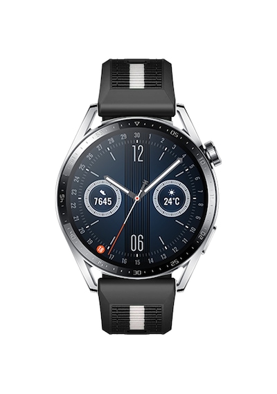 Huawei Watch Gt3 Pro Gt3 Gt2 46mm Sportstripe Örgü Desen Metal Tokalı Silikon Akıllı Saat Kordonu