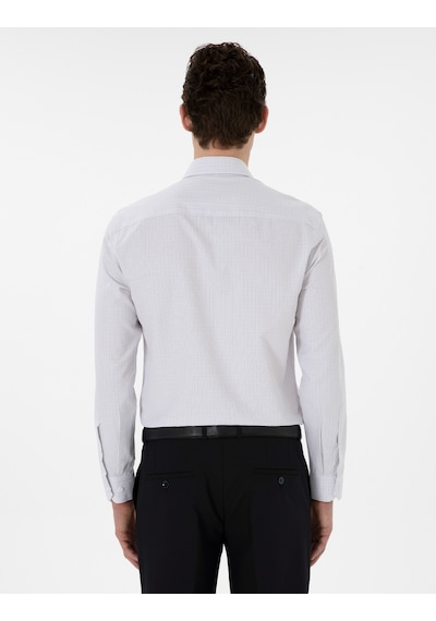 Pierre Cardin Erkek Gri Gömlek Desenli 50304550-vr024 Gri