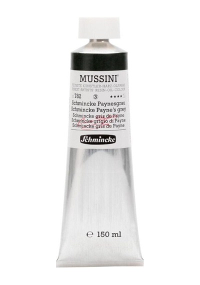Schmincke Mussini Artist Yağlı Boya 150 ML Seri 3 782 Payne's Grey