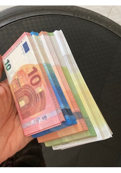 Aykar 250 Adet Karma Euro Geçersiz Düğün Film Dizi Paraları