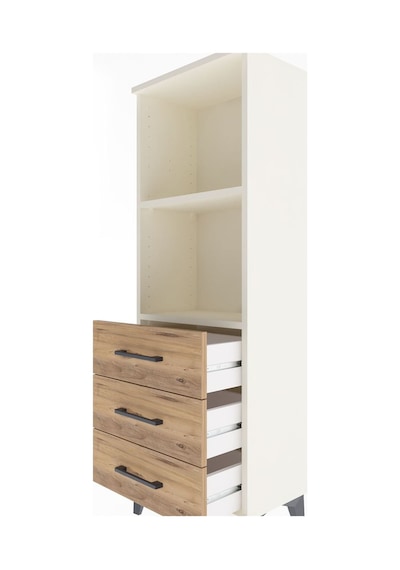 Arges Dolap 2 Raflı 3 Çekmeceli 44x30x134 Aytaşı-çam Aytaşı