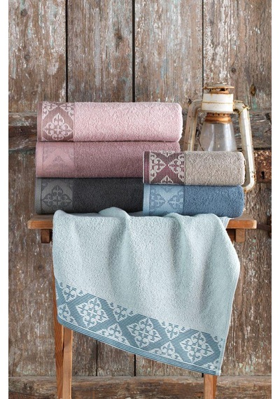 Şıkel Cotton Havlu 50 90 Defne Çok Renkli