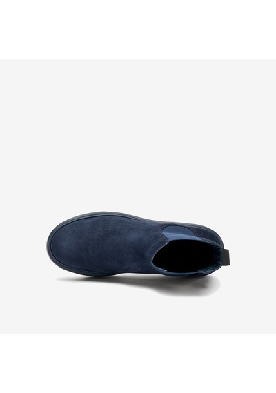 Blu Navy Bot Kadın 41c2 Frau Waxy Chelsea Boot Lacivert
