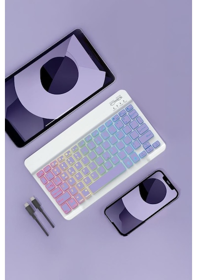 Torima TMK-09 Şarj Edilebilir RGB Işıklı Kablosuz Klavye Mouse Seti