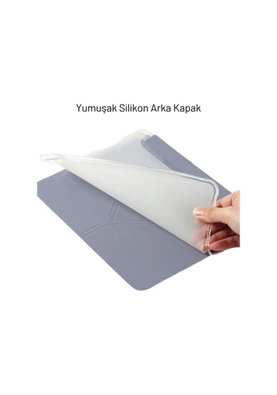 Galaxy Uyumlu Tab S6 Lite Sm-p613 128gb 10.4" Kalem Bölmeli Tablet Kılıfı