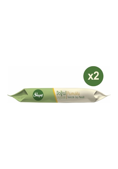 Sleepy Doğal Organik Temizlik Cep Mendil 2 X 10'Lu Paket 300 Yaprak