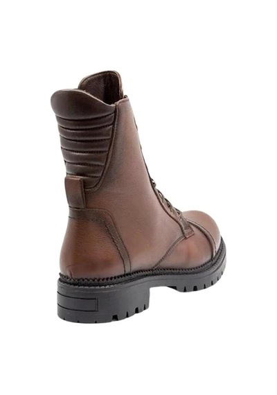 Castle Black Cb-52682-1 Kadın Deri Bot Taba