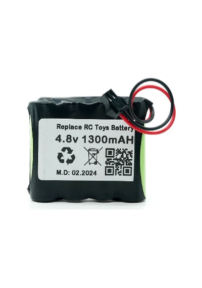 Tnl 4.8v 1300mah Siyah Soketli Ni-mh Oyuncak Araba Pili