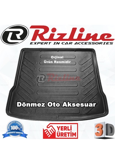 Audi Q3 3D Bagaj Havuzu Paspası 2011 - 2018 Arası Rizline N11.16026