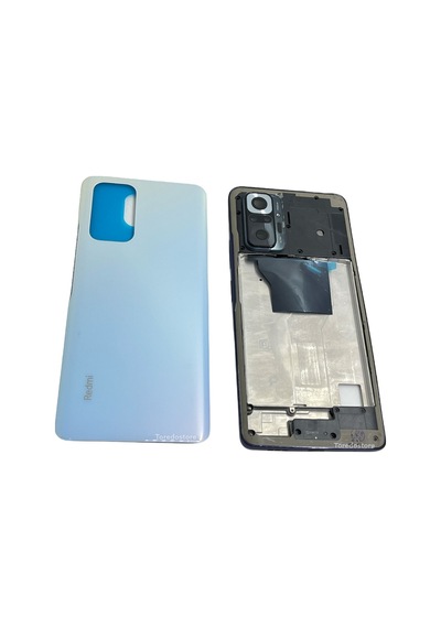 Kadrioğlu Redmi Note 10 Pro Kasa Kapak Mavi Beyaz