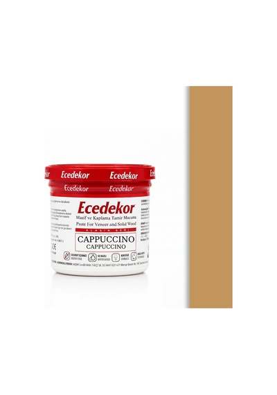 Cappucino Ecedekor Ahşap Dolgu Macunu Bardak 200gr 200 G