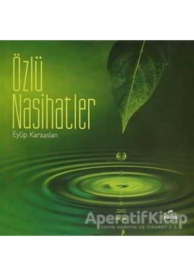 Özlü Nasihatler  - Eyüp Karaaslan  - Ravza Yayınları