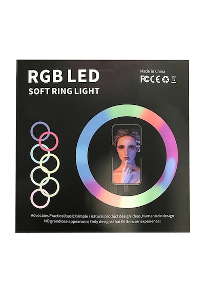 Rgb Led Mj30 Ringlight 12 İnç Led Işık - Çeşitli Renk -