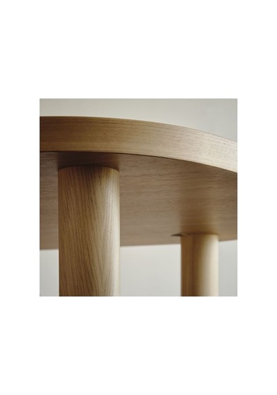 Ikea Stockholm 2025 Yemek Masası Ayağı, Meşe Kaplama, 70 Cm, 4 Adet