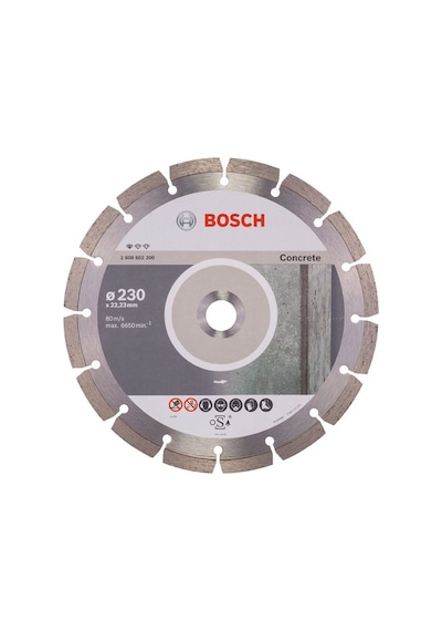 Bosch Beton için Elmas Testere 230 MM