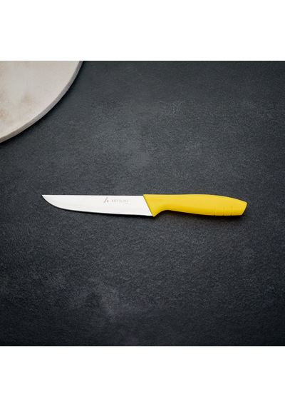 Aryıldız Primo Mutfak Bıçağı Sarı 14,5 Cm Renkli