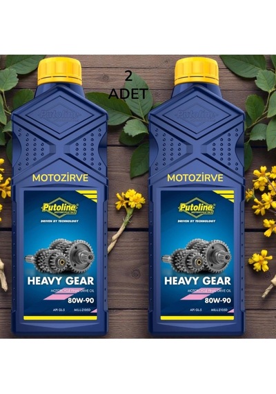 Putoline Heavy Gear 80w-90 Şanzıman Yağı 1 Litre 2 Adet