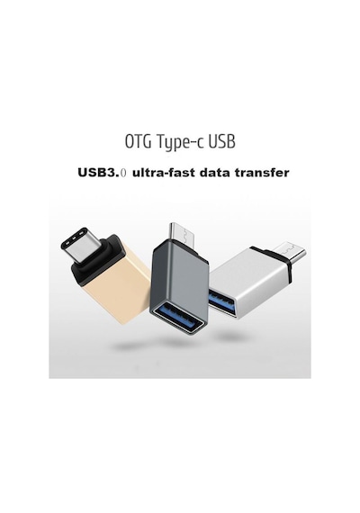 Usb 3.1 Type-C Otg Çevirici Usb C Otg Dönüştürücü Adaptör
