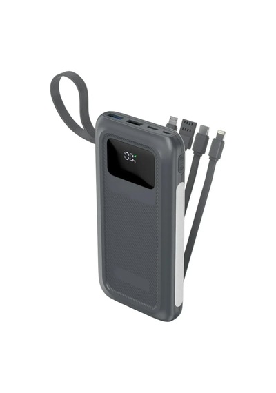 Pw-128 22.5w Pd & Qc Süper Hızlı Şarj Cihazı Powerbank 10.000mah Kendinden Kablolu