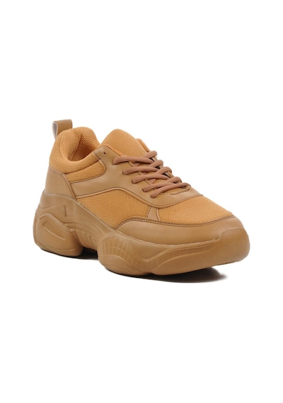 Walkway Dkc2304 Ekru Kadın Sneaker 001