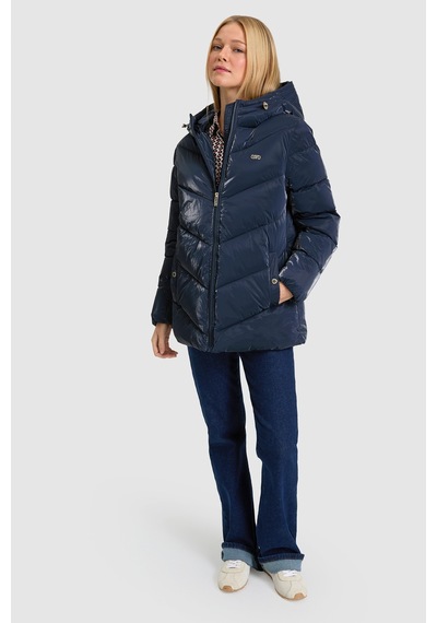 U.S. Polo Assn. Kadın Lacivert Kaban 50328168-vr033