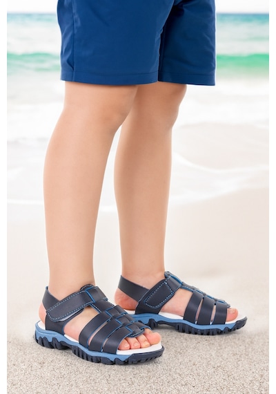 Kiko Kids Erkek Çocuk Sandalet Arz 2358 Lacivert