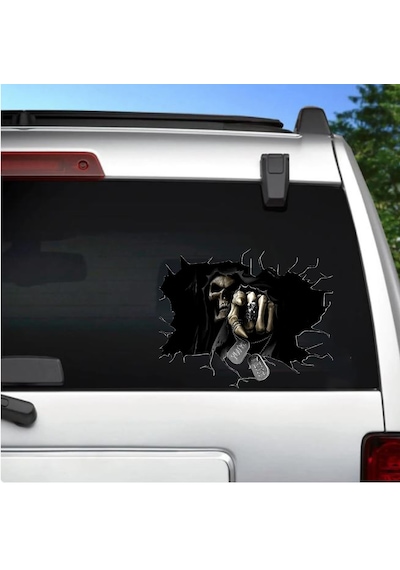 Kurukafa Korku You Sticker - Araba Oto Motosiklet Sticker - 00044 30x24 Cm