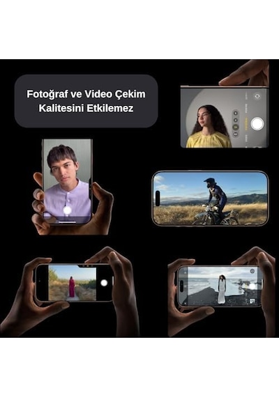 Safir Temperli Kamera Lens Koruyucu, İphone 17 İle Uyumlu Ada Çayı