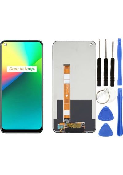 Realme C17 Uyumlu Oled Lcd Ekran Dokunmatik + Tamir Seti