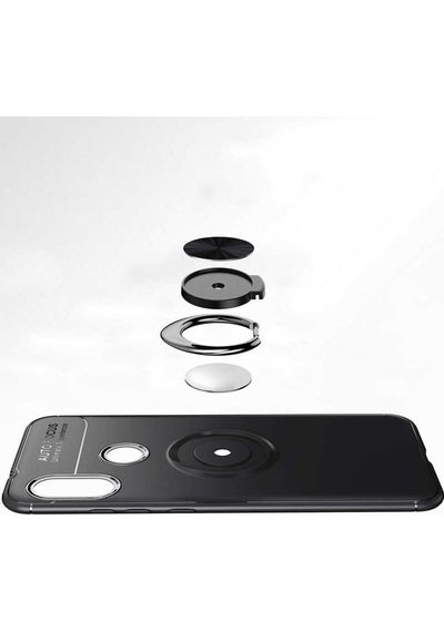 Xiaomi Redmi Note 6 Pro Kilif Yüzüklü Magnetli Ravel Case 392473510