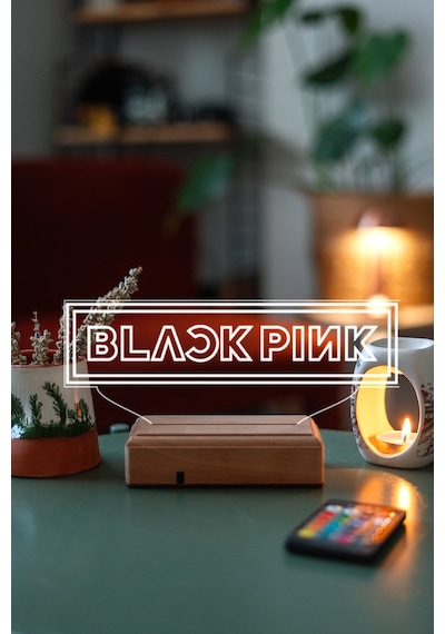 Modiwa Design Blackpink 16 Renk K-Pop Gece Lambası
