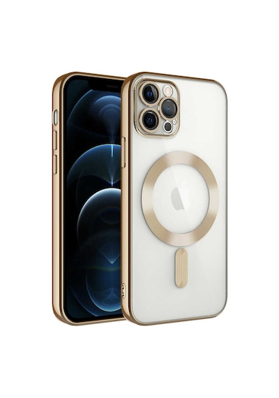 Kilifone - Apple Uyumlu iPhone 11 Pro - Kılıf Kamera Korumalı Kablosuz Şarj Destekli Demre Kapak - Gold