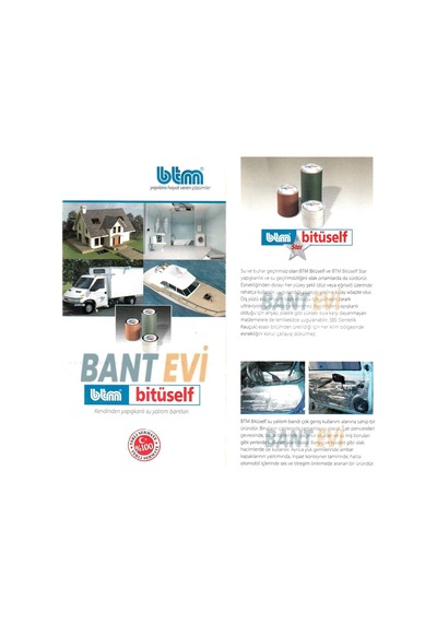 Tr Evi Ziftli Bitüself Su Yalıtımı Bandı 15cmx10mt Alüminyum Kaplı Alubütil Bitüm Araç Ve Çatı İzolasyon Ban