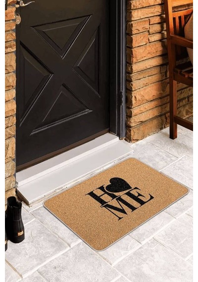Bej Home Kapı Önü Paspası Kp24n11