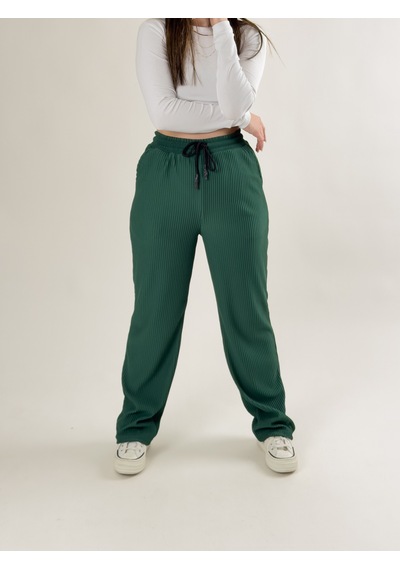 Cocopelli Yeşil Fitilli Kadın Baggy Pantolon Coc2693 Yeşil