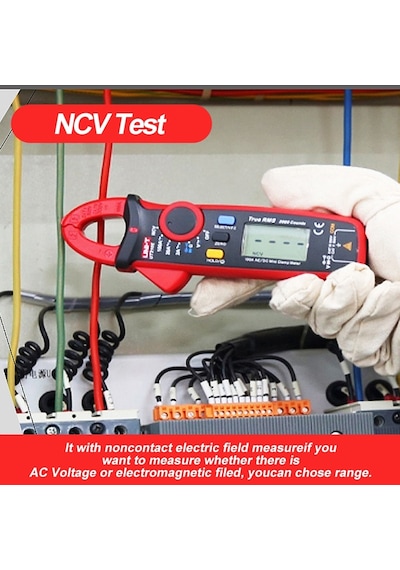 Ut210a-current Clamp Mini Multimetre Test Cihazı Uni T Ut210e Ut210d Amperometrik Ölçüm Pensesi Ampermetre Ac Dc Frekans Kanca Metre Pro