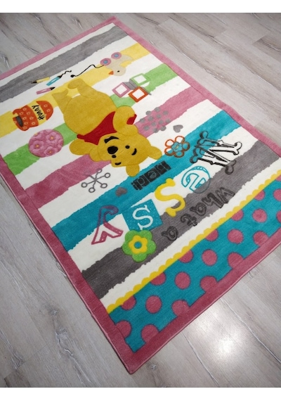 Disney Halı Çocuk Odası Halısı D200 Winnie 120X180 Cm