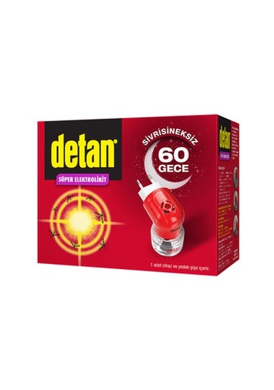Detan Süper Elektrolikit Cihaz 60 Gece + Yedek