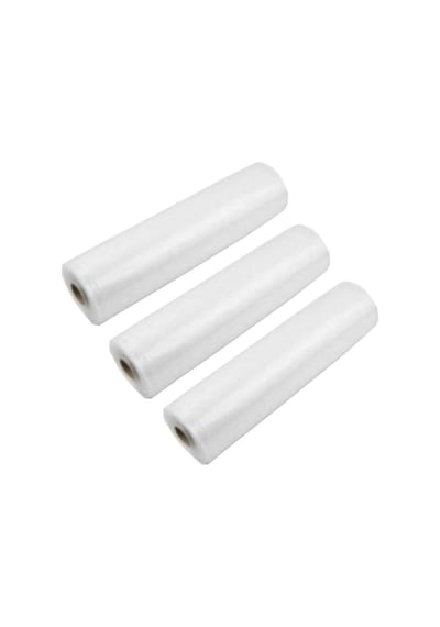 Vakum Torbası Tırtıklı Rulo En 30 Cm X Uzunluk 500 Cm 3 Adet
