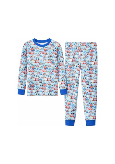 Sea Bubbles Arabalı Çocuk Pijama Takımı 001