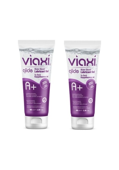 Viaxi Glide Su Bazlı Kayganlaştırıcı Jel A+ 100 ML x 2 Adet