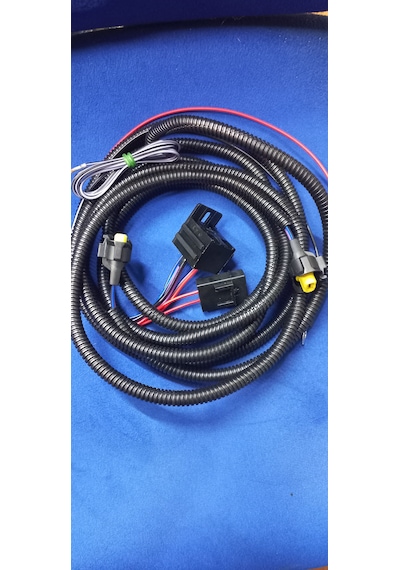 12v H8 Sis Far Tesiatı Kablolu Hazır Şekilde
